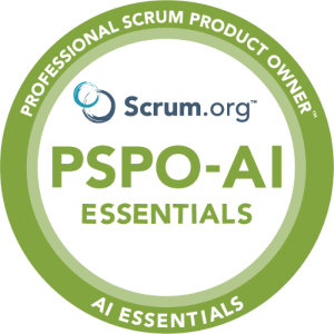 Professional Scrum product owner AI Essentials (PSPO-AIE)